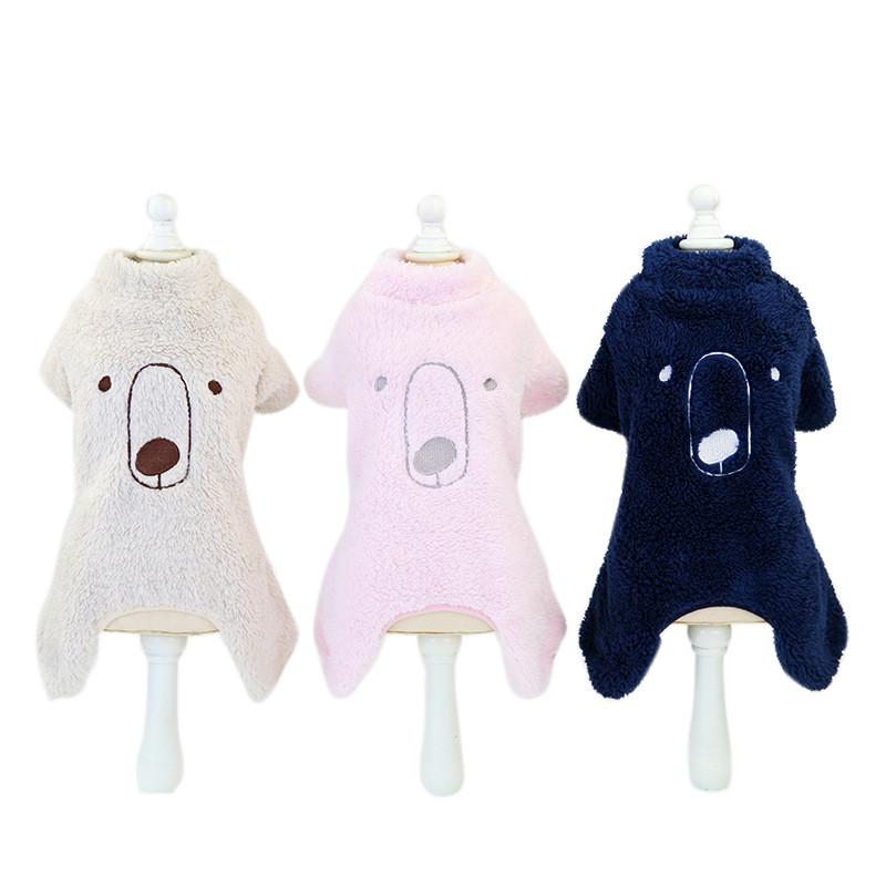 Dog Clothes Pajamas Fleece Jumpsuit Winter Dog Clothing Four Legs Warm Pet Clothing Outfit Small Cute Costume Apparel, Blue
Dog Clothes Pajamas Fleece Jumpsuit Winter Dog Clothing Four Legs Warm Pet Clothing Outfit Small Cute Costume Apparel, Blue