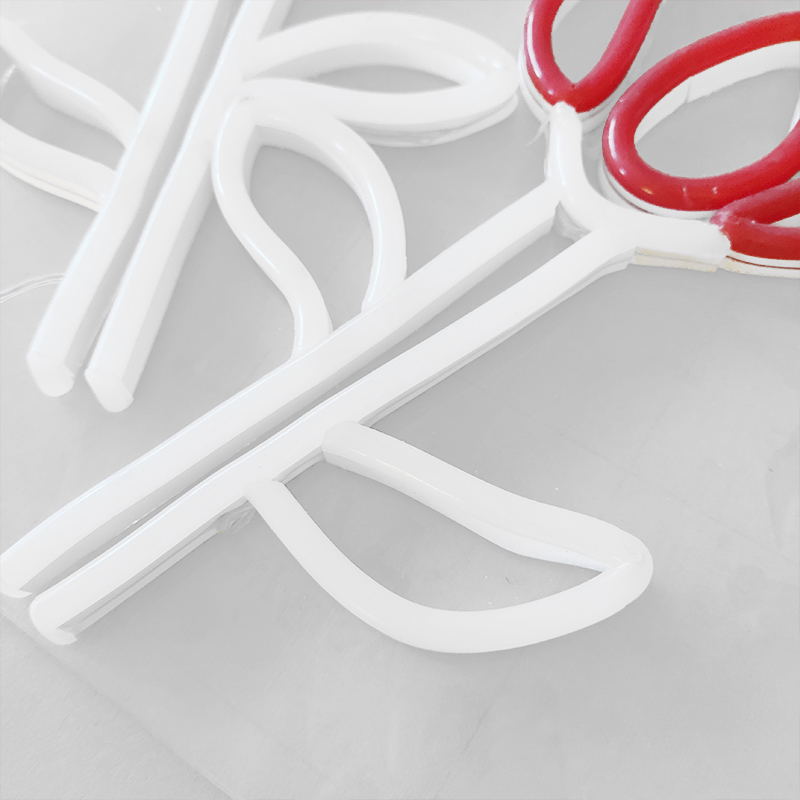 Two Flower Sign Holiday Lighting girl Home decoration Bar Public Places Handmade Neon Light 12 V Super Bright