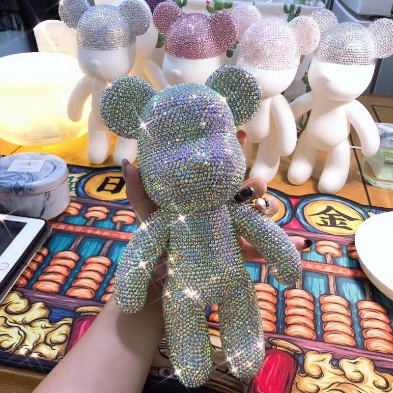 23cm Gloomy Bear Figurines DIY Handmade All Rhinestones Sparkling Bomgom Bears Doll Decorations for Home Kawaii Gift for Kids
23cm Gloomy Bear Figurines DIY Handmade All Rhinestones Sparkling Bomgom Bears Doll Decorations for Home Kawaii Gift for Kids