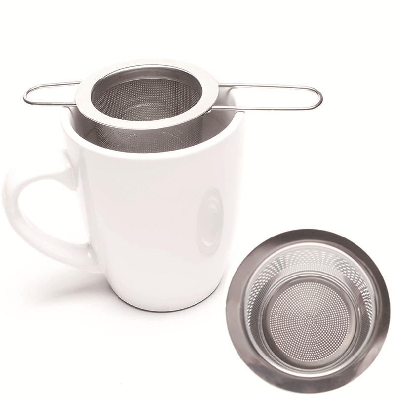 Folding Double Handles Tea Infuser with Lid Stainless Steel Fine Mesh Coffee Filter Teapot Cup Hanging Loose Leaf Tea Strainer 46 p2
Folding Double Handles Tea Infuser with Lid Stainless Steel Fine Mesh Coffee Filter Teapot Cup Hanging Loose Leaf Tea Strainer 46 p2