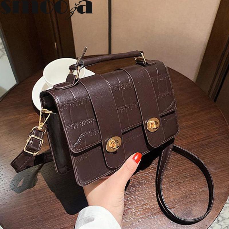 SMOOZA Female Messenger Handbags Retro Single Shoulder Mini Square Bags 2021 New Fashion Solid Color Pu Leather Vintage Bags, Black
SMOOZA Female Messenger Handbags Retro Single Shoulder Mini Square Bags 2021 New Fashion Solid Color Pu Leather Vintage Bags, Black