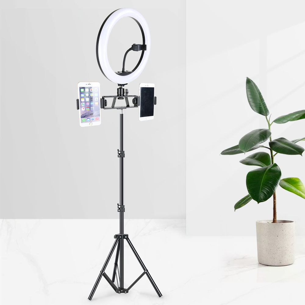 33CM RGB LED Selfie Ring Light With 2m 1.6m 0.5m Tripod USB Colorful Photography Light With Remote Control For Youtube Tiktok
33CM RGB LED Selfie Ring Light With 2m 1.6m 0.5m Tripod USB Colorful Photography Light With Remote Control For Youtube Tiktok