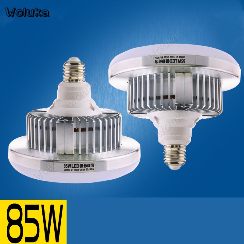 85W 2PCS LED Light Bulb Set 5500K or 3200K E27 No Strobe Lamp Bulb For Product Photography Accessories FotoStudio CD50 T10
85W 2PCS LED Light Bulb Set 5500K or 3200K E27 No Strobe Lamp Bulb For Product Photography Accessories FotoStudio CD50 T10