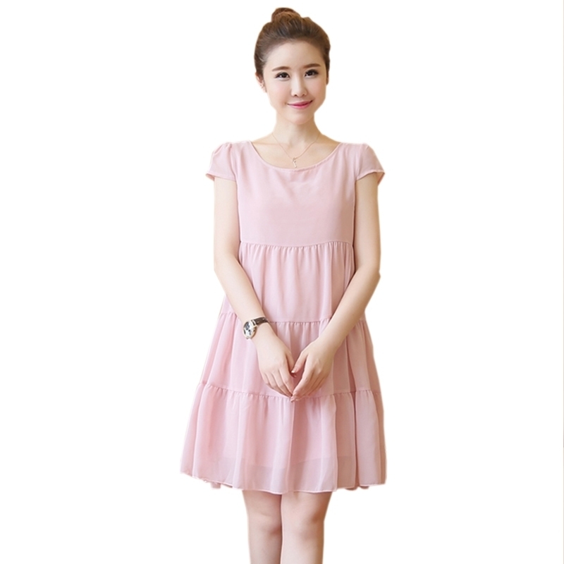 Maternity Dresses Short Shoulder Strap Pregnancy Clothes Pregnant Women Lady Summer Wear Maternity Dress Maternity Dress Vestido LJ201114