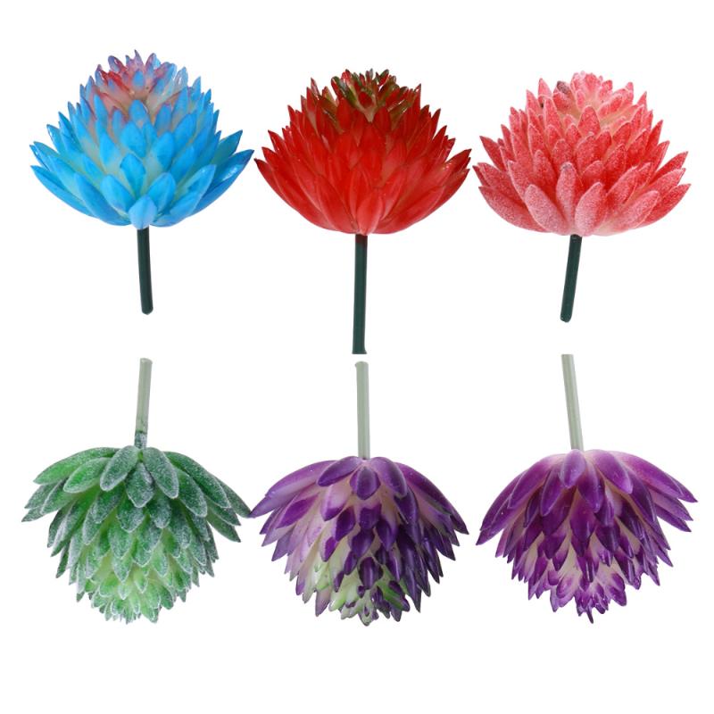 6pcs Realistic Artificial Succulent Small DIY Succulent Plants Unpotted for Home Garden Decoration, Assorted color
6pcs Realistic Artificial Succulent Small DIY Succulent Plants Unpotted for Home Garden Decoration, Assorted color