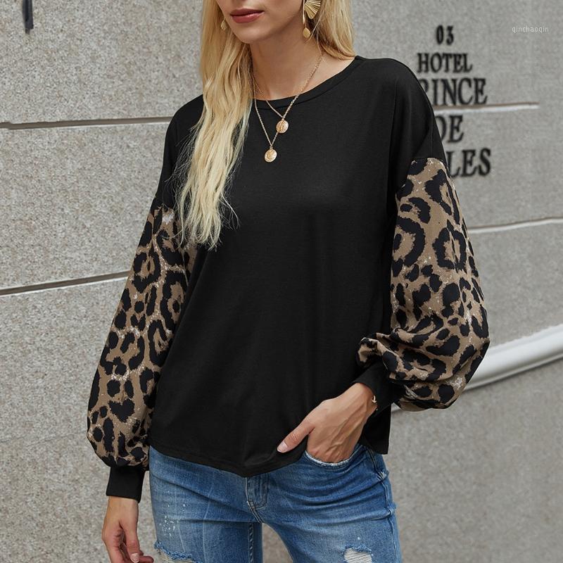 Sweatshirts Women' Casual Fashion Womens Loose leopard Top stitch Lantern Sleeve Neck T-Shirt Top Sweatshirts 2020 Women #Z1, Black
Sweatshirts Women' Casual Fashion Womens Loose leopard Top stitch Lantern Sleeve Neck T-Shirt Top Sweatshirts 2020 Women #Z1, Black