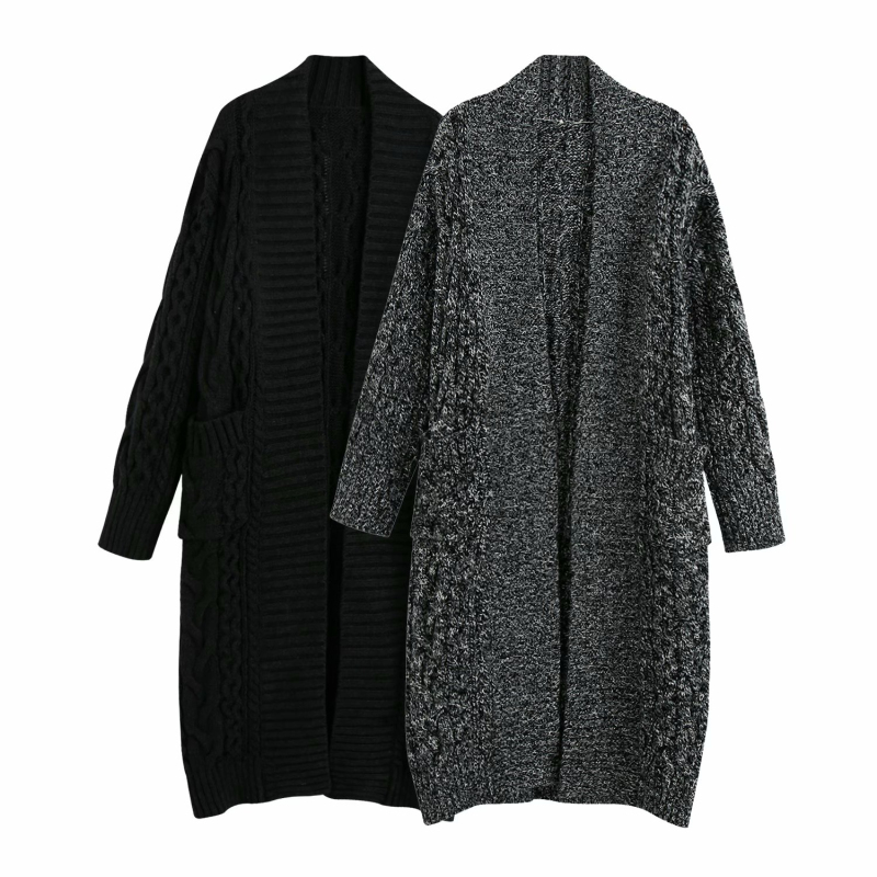 Casual Puwd woman loose without knitted buckle jacket 2020 fashion ladies soft autumn oversized female cardigan hot chic long coats, Dark grey
Casual Puwd woman loose without knitted buckle jacket 2020 fashion ladies soft autumn oversized female cardigan hot chic long coats, Dark grey
