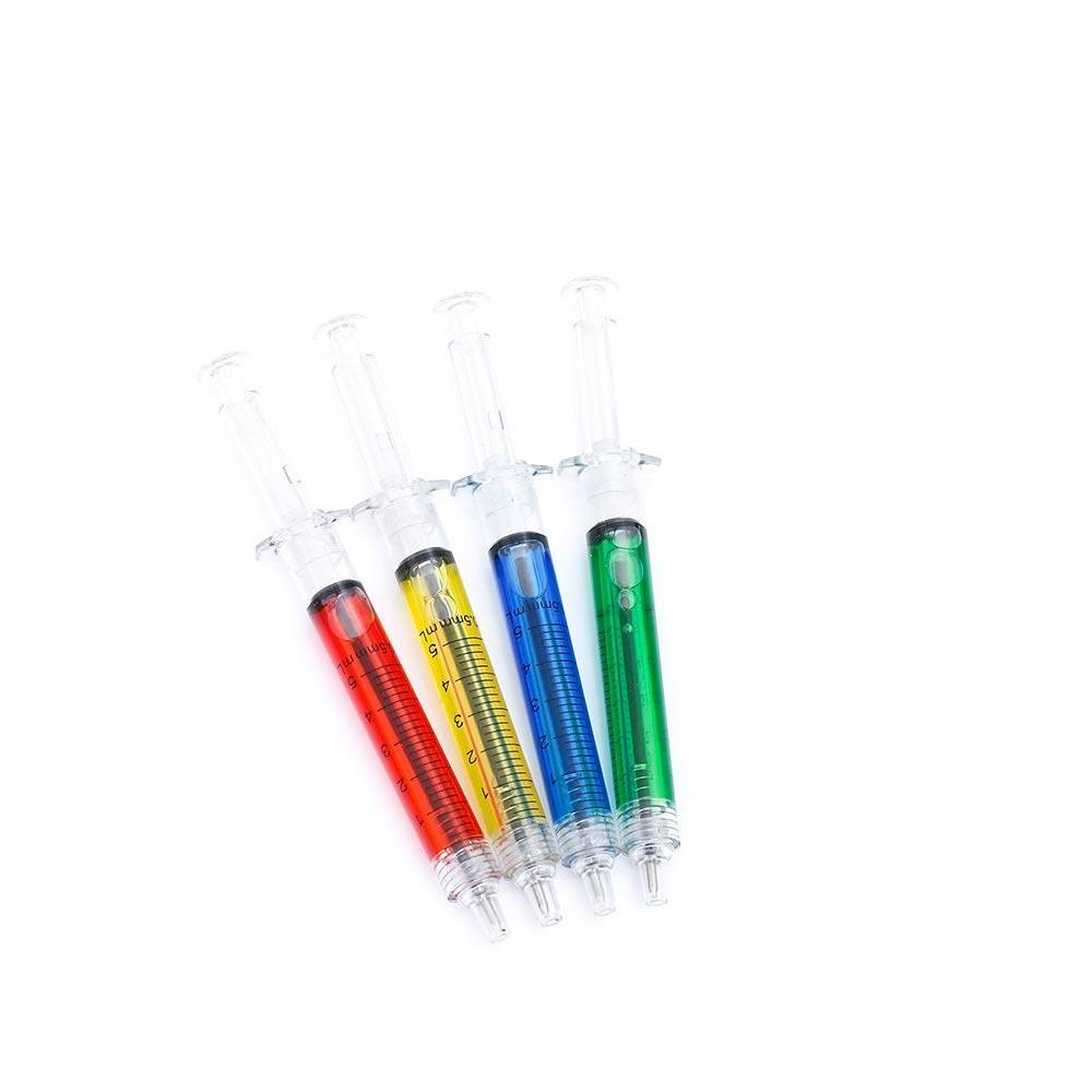 injection type ball point pen doctor nurse gift liquid pen color random transmission ONze5, Blue;orange
injection type ball point pen doctor nurse gift liquid pen color random transmission ONze5, Blue;orange
