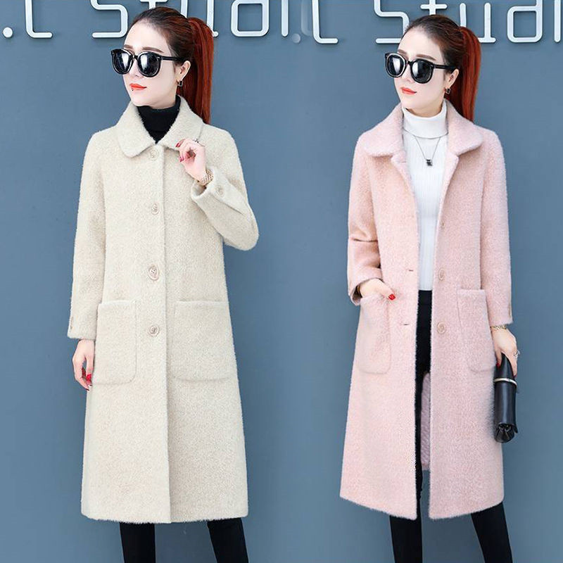 2021 New Winter Woman' Wool Water Velvet Hot Single-breasted Coat Female Manteau Femme M445 128W, Creamy-white.
2021 New Winter Woman' Wool Water Velvet Hot Single-breasted Coat Female Manteau Femme M445 128W, Creamy-white.