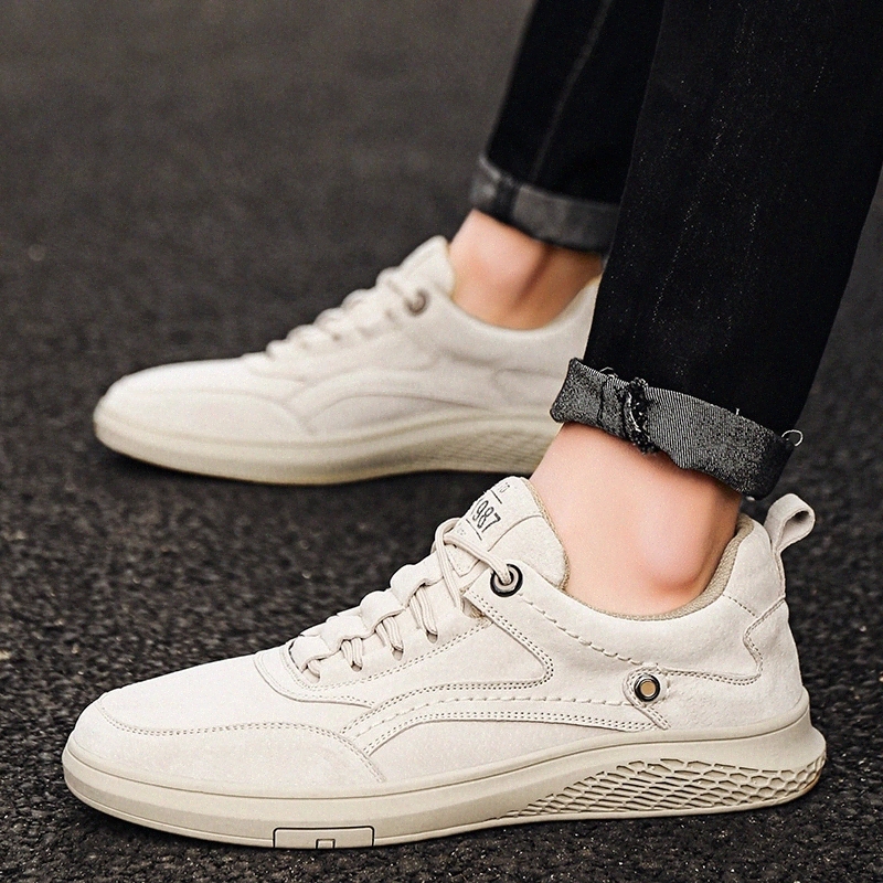 Men Shoes fashion cow suede Leather Breathable Autumn High Quality flats lace up comfortable Casual men Shoes Outdoor Sneakers #lt92
Men Shoes fashion cow suede Leather Breathable Autumn High Quality flats lace up comfortable Casual men Shoes Outdoor Sneakers #lt92
