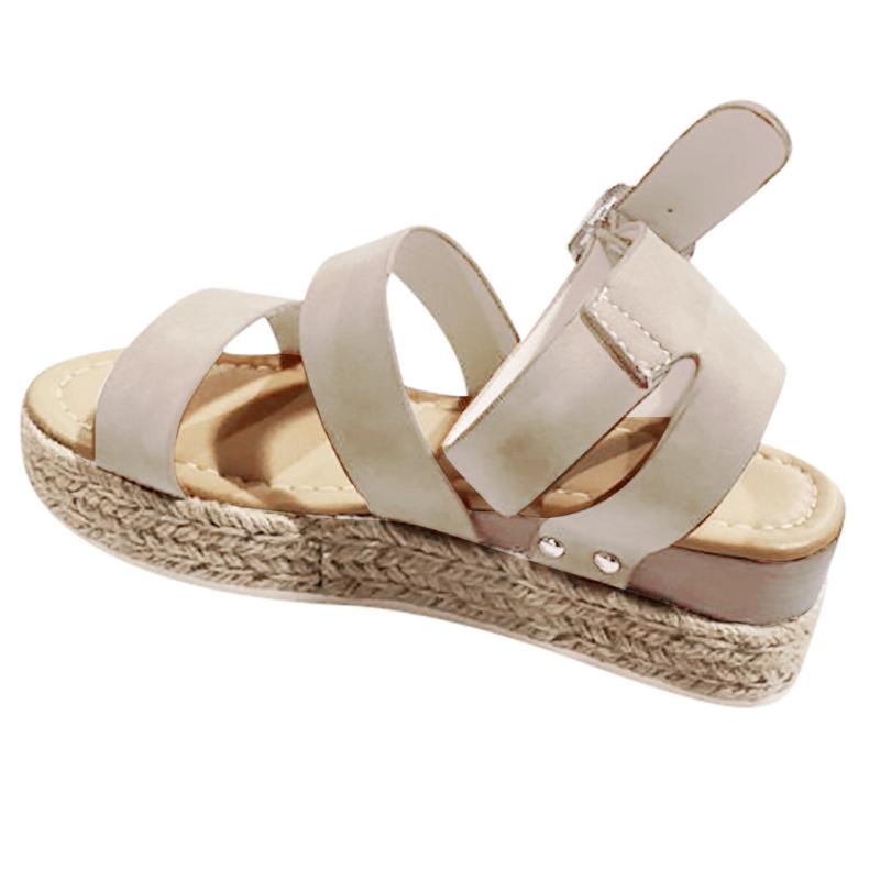 SAGACE Buckle Strap Sandals Flats Open Toe Gladiator Sandals Women 2021 Thick Bottom Platform Women High Heel Zapatillas, Bw
SAGACE Buckle Strap Sandals Flats Open Toe Gladiator Sandals Women 2021 Thick Bottom Platform Women High Heel Zapatillas, Bw
