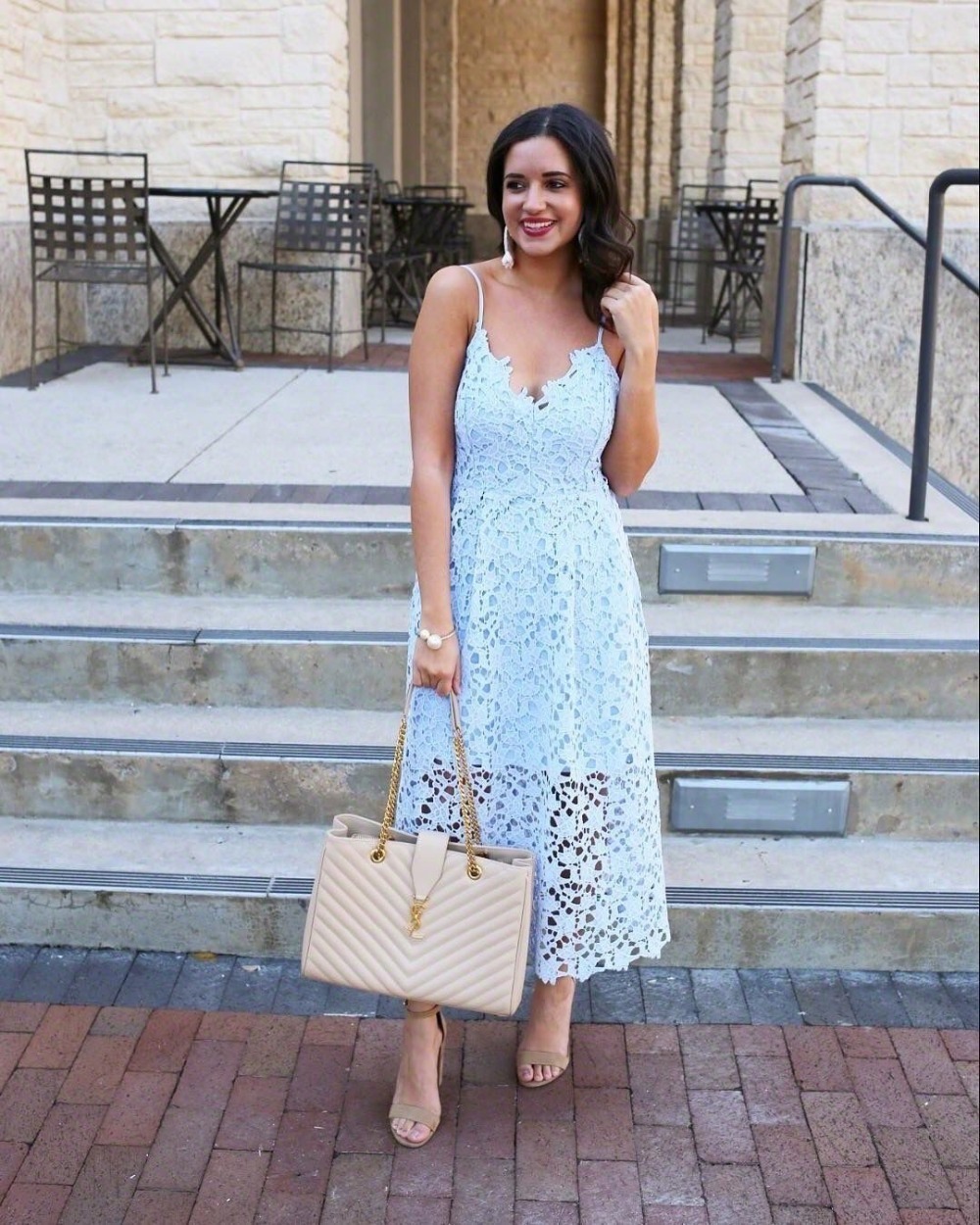 Fashion Sleeveless Halter Strap Vintage Women Overtay V Neck Summer Lace Dress High Waist Sexy Backless Bandage Midi Dress T200604