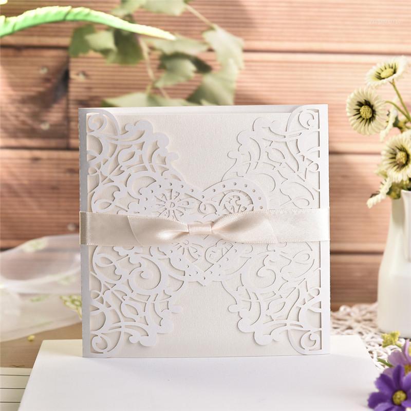 10pcs/lot Elegant White Square Invitation Card Delicate Carved Lace Wedding Invitation Cards with Bowknots for Wedding Supplies1
10pcs/lot Elegant White Square Invitation Card Delicate Carved Lace Wedding Invitation Cards with Bowknots for Wedding Supplies1