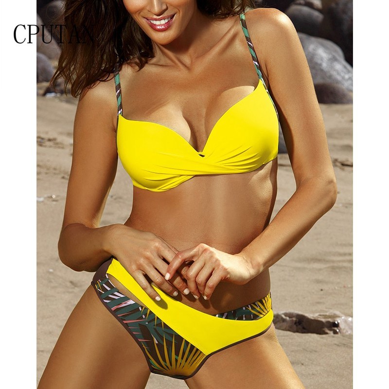 CPUTAN Sexy Bikini Push Up Solid Swimsuit Female Bikinis print Brazil Suit Women Swimwear Bandaeu Biquini 2020 Bikini Set S-XL Y1121, Blue bikini
CPUTAN Sexy Bikini Push Up Solid Swimsuit Female Bikinis print Brazil Suit Women Swimwear Bandaeu Biquini 2020 Bikini Set S-XL Y1121, Blue bikini