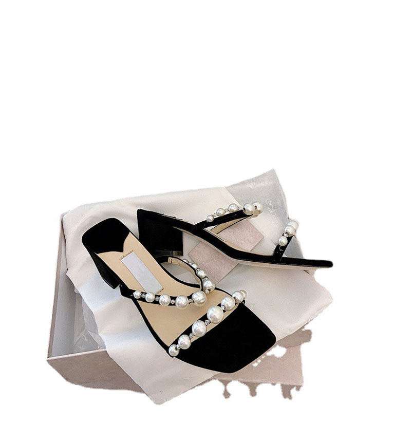 Womens sandal slipper shoes genuine leather with pearls Amara Women Sandal Pearl Strap Slippers Block heeled Mule Square Toe size 35-42
Womens sandal slipper shoes genuine leather with pearls Amara Women Sandal Pearl Strap Slippers Block heeled Mule Square Toe size 35-42