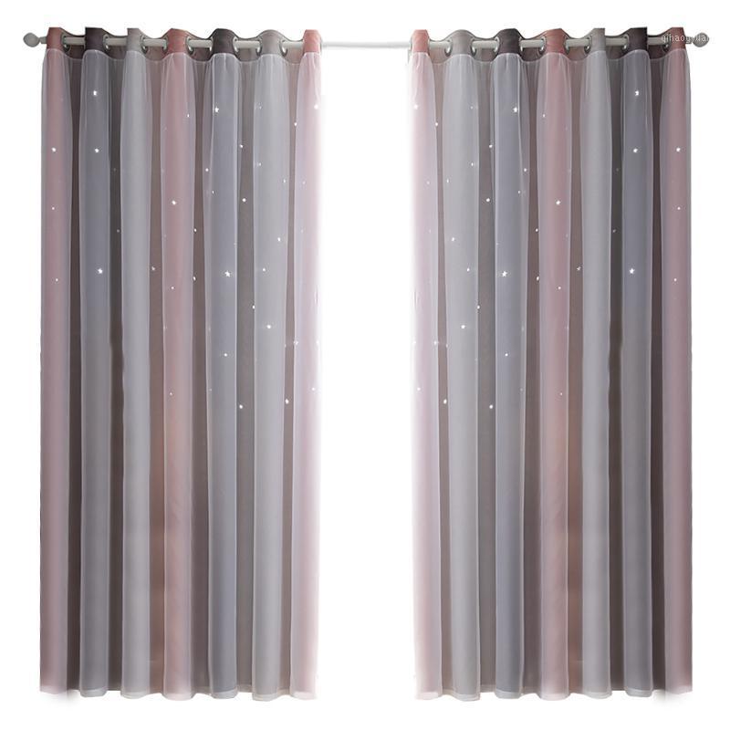 Easy Install Double Layer Window Star Curtains Blackout Home Hollow Out Romantic Gradient Sheer Extra Long Living Room Polyester1, Green
Easy Install Double Layer Window Star Curtains Blackout Home Hollow Out Romantic Gradient Sheer Extra Long Living Room Polyester1, Green