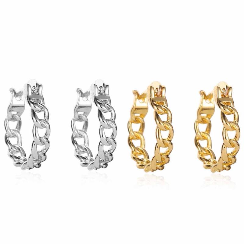 Vintage Geometric Earrings For Women Statement Punk Exaggerated Hollow Curb Chain Hoop Earring Jewelry oorbellen
Vintage Geometric Earrings For Women Statement Punk Exaggerated Hollow Curb Chain Hoop Earring Jewelry oorbellen