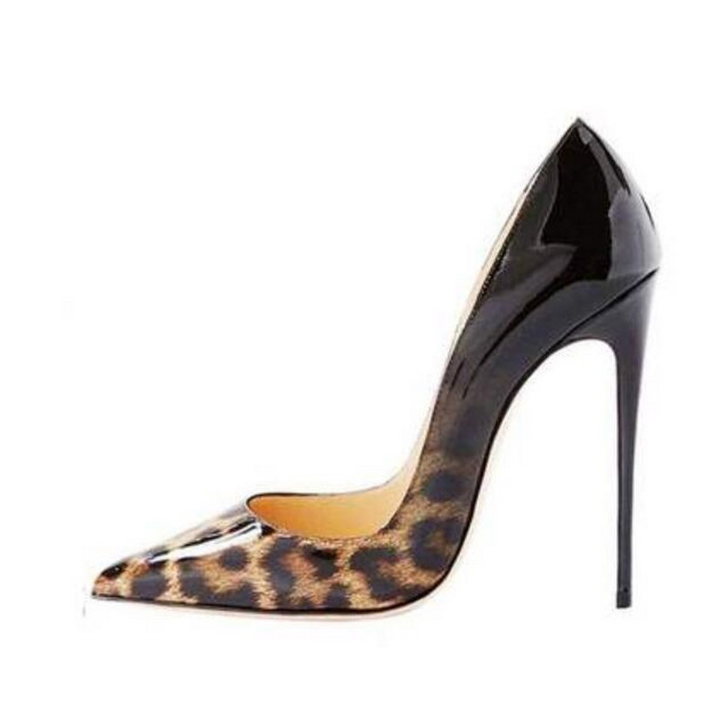 Designer Fashion Women Shoes Leopard Patent Point Toe Stiletto Heel High Heels Shoes Pumps Bride Wedding Dress Shoes brand new45 Heel12-10-8, Split
Designer Fashion Women Shoes Leopard Patent Point Toe Stiletto Heel High Heels Shoes Pumps Bride Wedding Dress Shoes brand new45 Heel12-10-8, Split