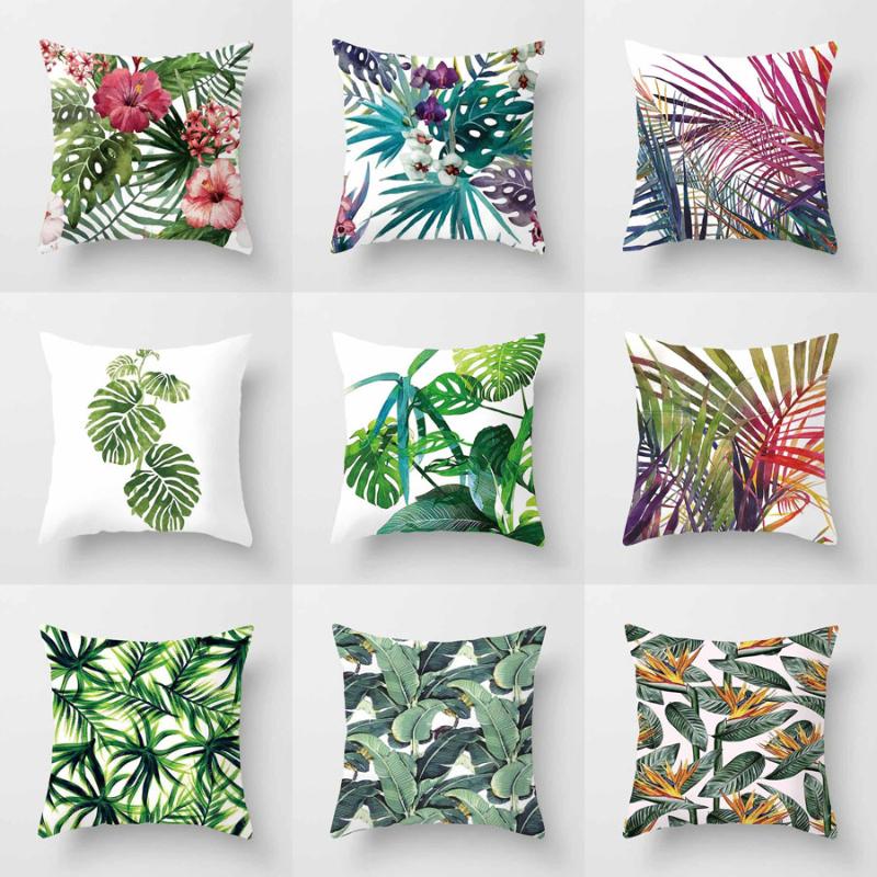 Tropical Plants Cushion Cover Polyester Green Leaves Decorative Pillowcase Tropical Plant Throw Pillow Case Cushion Cover
Tropical Plants Cushion Cover Polyester Green Leaves Decorative Pillowcase Tropical Plant Throw Pillow Case Cushion Cover