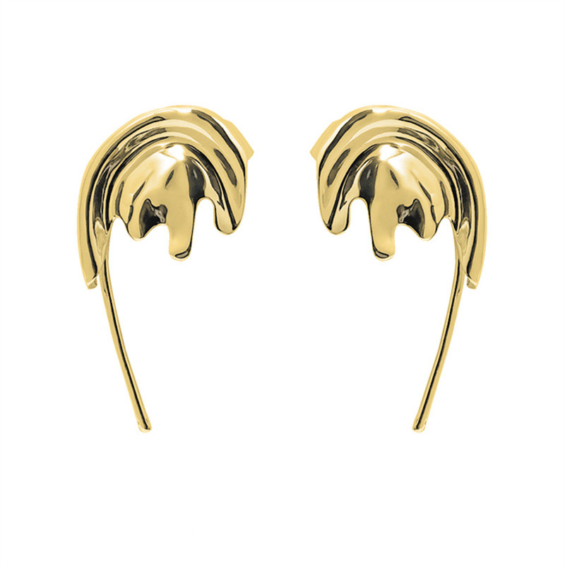 2022 New Ear Clip Earmuffs Screw Back Hip-Hop Men's And Women's Street Fashion Brand Novel Exaggerated All-Match Jewelry