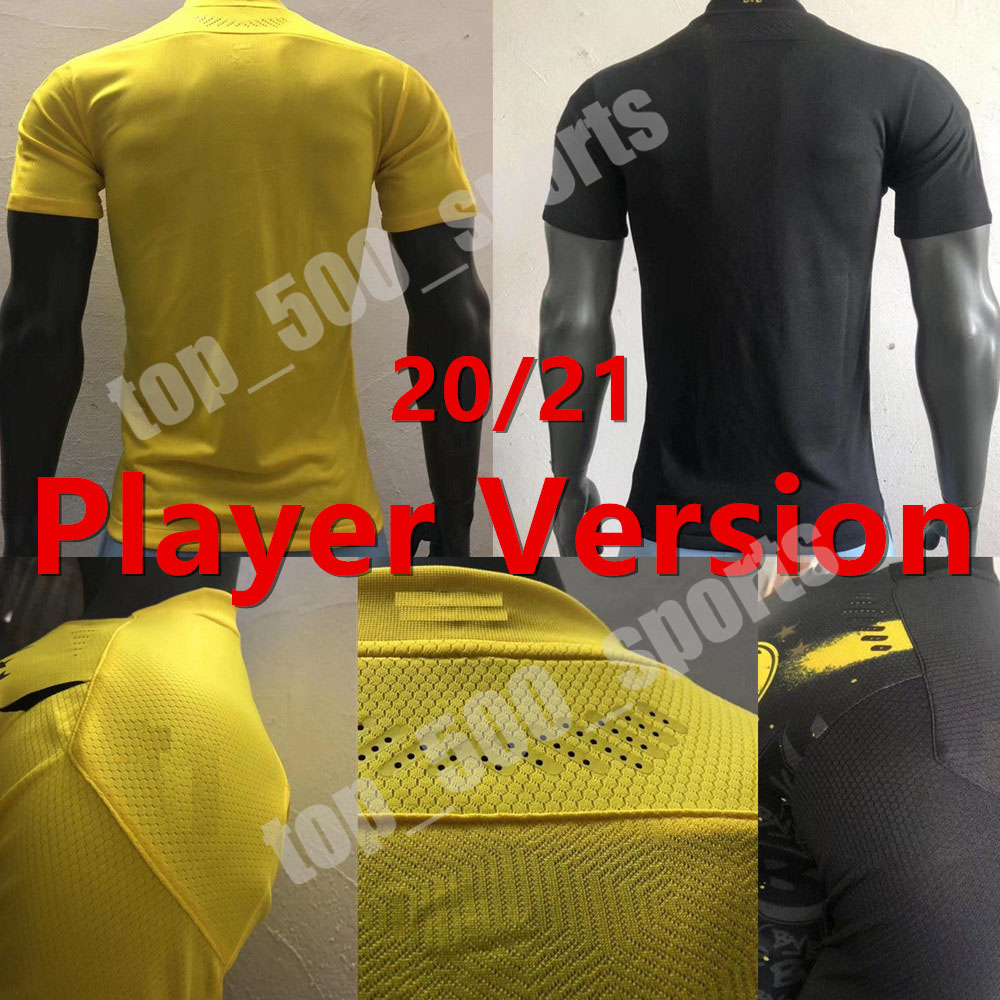 Player version 20 21 soccer jersey HAALAND 2020 2021 football Tight compression shirts Player SANCHO REUS HUMMELS BRANDT, Black;yellow
Player version 20 21 soccer jersey HAALAND 2020 2021 football Tight compression shirts Player SANCHO REUS HUMMELS BRANDT, Black;yellow