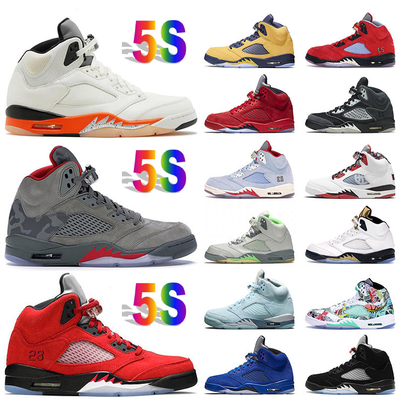 New Bred 5s Mens Jumpman 5 Basketball Shoes Vintage 2022 Doernbecher Shattered Backboard Raging Bull Wings Fire Red Easter Pink SE Oregon Ducks Sneakers Trainers, 001 40-47 easter
New Bred 5s Mens Jumpman 5 Basketball Shoes Vintage 2022 Doernbecher Shattered Backboard Raging Bull Wings Fire Red Easter Pink SE Oregon Ducks Sneakers Trainers, 001 40-47 easter