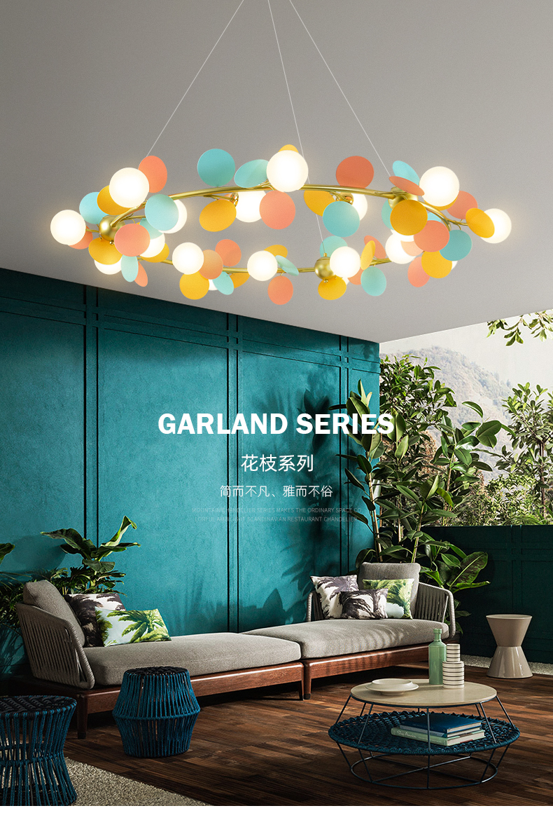 Nordic art tree design living room led chandelier creative multicolor wreath diningroom master bedroom bar decor hanging lamps
Nordic art tree design living room led chandelier creative multicolor wreath diningroom master bedroom bar decor hanging lamps