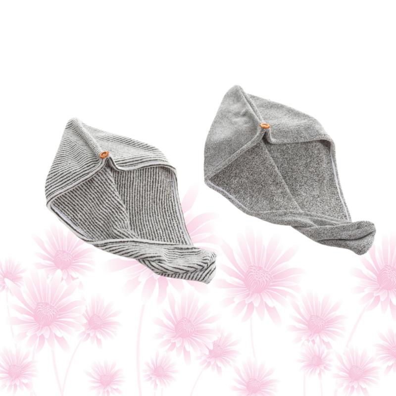 2Pcs Quick Drying Towel Hair Cap Bamboo Charcoal Fiber Dry Hair Cap Absorbent Accessories for Girls Ladies
2Pcs Quick Drying Towel Hair Cap Bamboo Charcoal Fiber Dry Hair Cap Absorbent Accessories for Girls Ladies