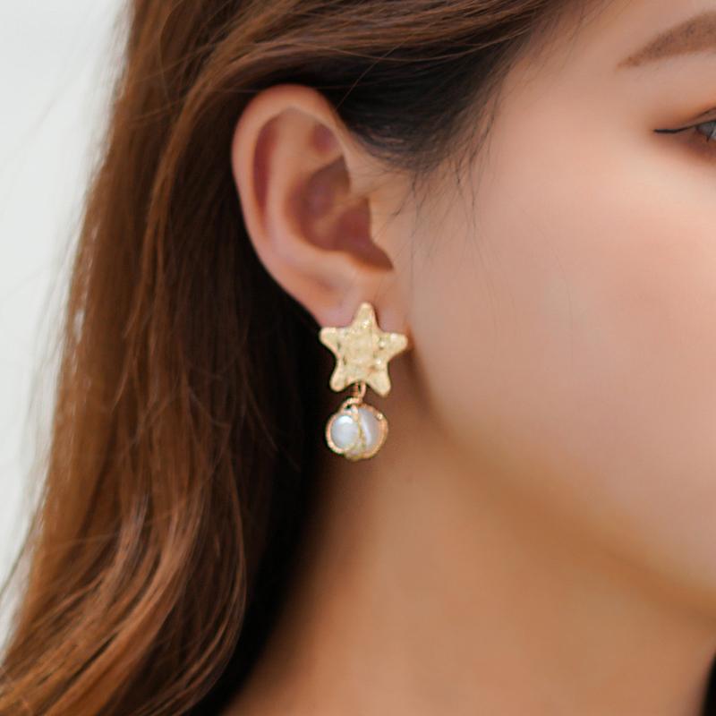 Xinwei Fashion Pearl Drop Dangle Earrings Pentagram Enamel Golden Sweet Jewelry Vintage Statement Earings For Girls Women Gifts
Xinwei Fashion Pearl Drop Dangle Earrings Pentagram Enamel Golden Sweet Jewelry Vintage Statement Earings For Girls Women Gifts