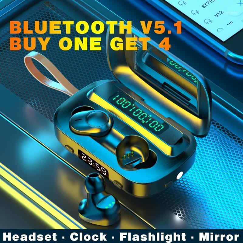 TWS Wireless Earphones Bluetooth V5.1 Headphones Sport Earbuds Noise Cancelling IPX7 Waterproof Wireless Headset With Microphone1, Black
TWS Wireless Earphones Bluetooth V5.1 Headphones Sport Earbuds Noise Cancelling IPX7 Waterproof Wireless Headset With Microphone1, Black