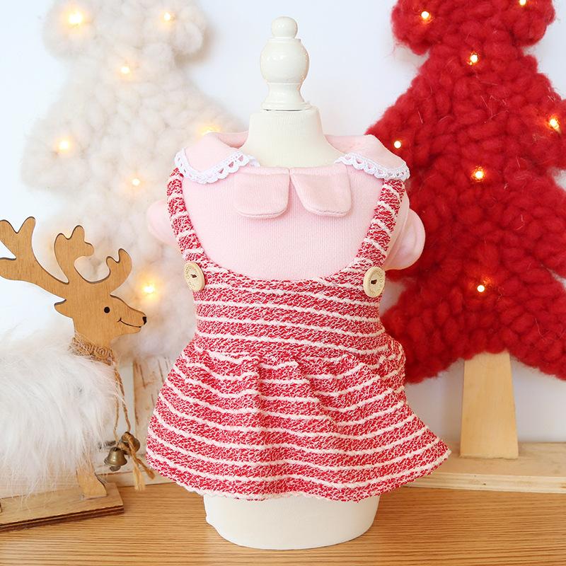 Dog Halloween Costume Red Skirt for Dogs Two Feet Warm Cotton Padded Pet Clothes Autumn and Winter Clothes for Small Dogs
Dog Halloween Costume Red Skirt for Dogs Two Feet Warm Cotton Padded Pet Clothes Autumn and Winter Clothes for Small Dogs