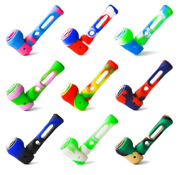 2020 DHL Free 4.0inches Colorful Silicone Smoking Pipe Silicone Hand Pipe Tobacco Pipe Oil Rigs Glass Bongs
2020 DHL Free 4.0inches Colorful Silicone Smoking Pipe Silicone Hand Pipe Tobacco Pipe Oil Rigs Glass Bongs