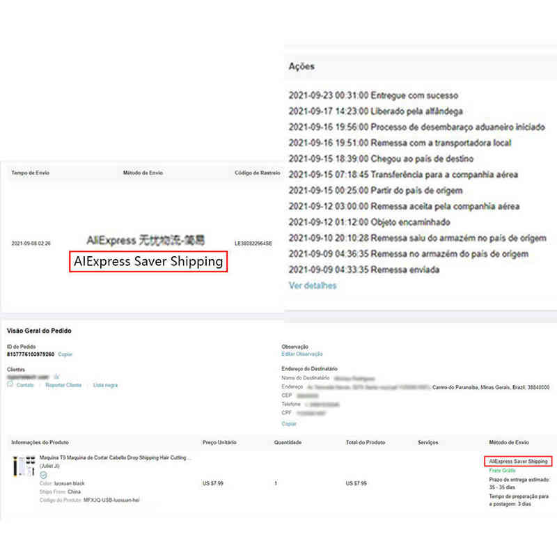 Maquina de Cortar Cabello Drop Hair Cutting Machine Barbear Clipper Trimmer Cabel 220121