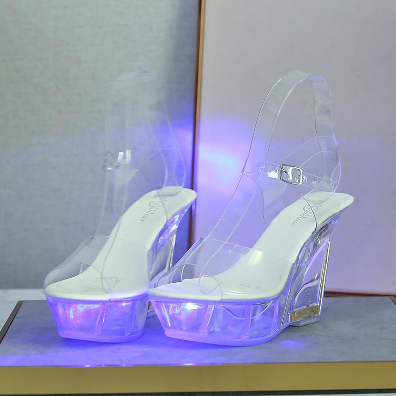 2021 Summer Designer Women Stripper High Heels Nightclub Sandals Glitter Rhinestone Purple Sandals Peep To Big Size Female Shoes, 10cm high heels
2021 Summer Designer Women Stripper High Heels Nightclub Sandals Glitter Rhinestone Purple Sandals Peep To Big Size Female Shoes, 10cm high heels