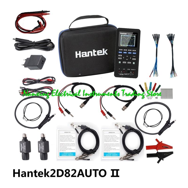 Hantek 2D82 auto KIT I II III 4 in 1 2 Channels Digital Oscilloscope+Multimeter+Automotive Diagnosis+Waveform Generator1