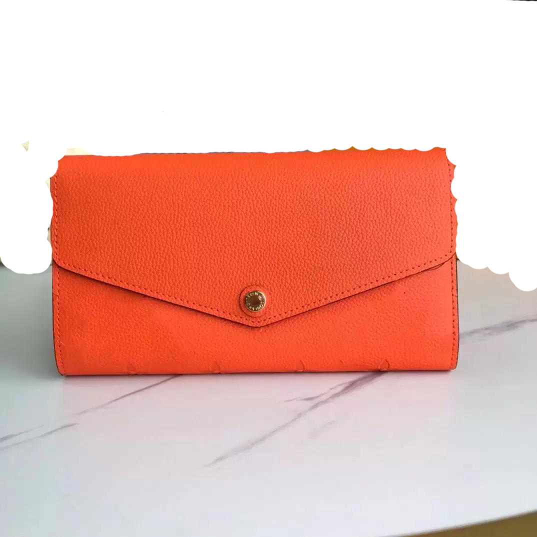 2022 High Quality luxurys designers wallet Purses Woman Fashion Embossing Monograms wallets Card Holder Coin Purse With Box Dust Bag, 61182#embossing orange
2022 High Quality luxurys designers wallet Purses Woman Fashion Embossing Monograms wallets Card Holder Coin Purse With Box Dust Bag, 61182#embossing orange