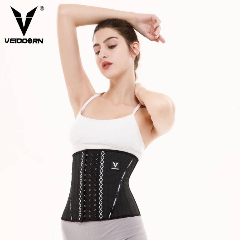 Veidoorn Latex Waist Trainer Trimmer Women Back Support Belly Slimming Belt Corset Clincher Gym Steel Boned Bodyshaper Fajas, 9 springs 26cm
Veidoorn Latex Waist Trainer Trimmer Women Back Support Belly Slimming Belt Corset Clincher Gym Steel Boned Bodyshaper Fajas, 9 springs 26cm