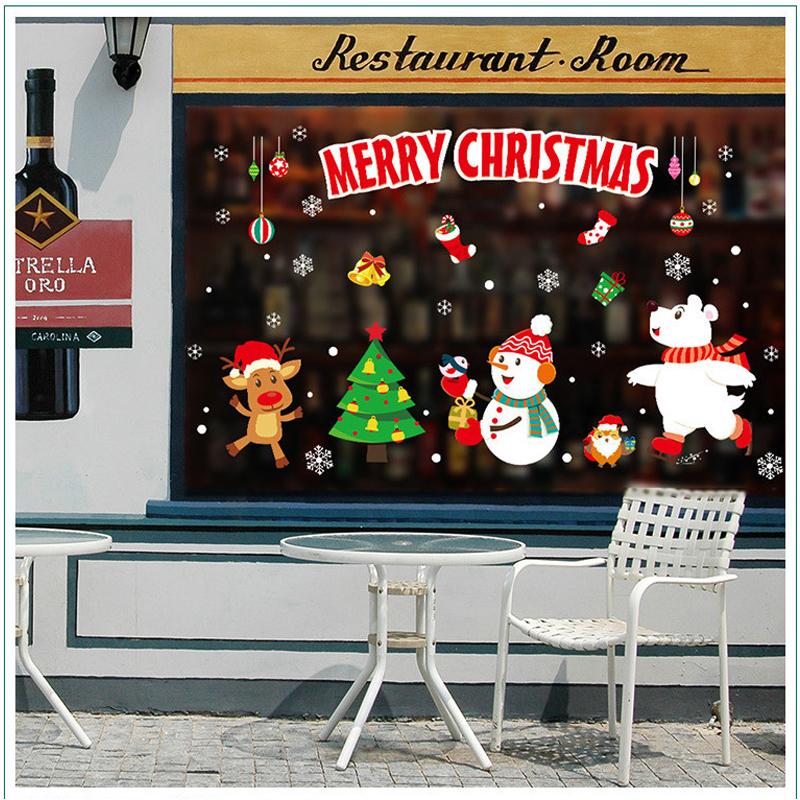 1pcs 45*60cm 2020 New Year Santa Claus Pull Train Glass Window Christmas XMAS Decorations for Home Decorative wall Stickers
1pcs 45*60cm 2020 New Year Santa Claus Pull Train Glass Window Christmas XMAS Decorations for Home Decorative wall Stickers