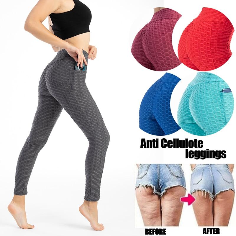 Women's Bubble Yoga Leggings Pants Sport Fitness High Waist Sports Hip lifted Pant With Pockets Hips Were Bubble Sexy Yoga Pants, Black
Women's Bubble Yoga Leggings Pants Sport Fitness High Waist Sports Hip lifted Pant With Pockets Hips Were Bubble Sexy Yoga Pants, Black