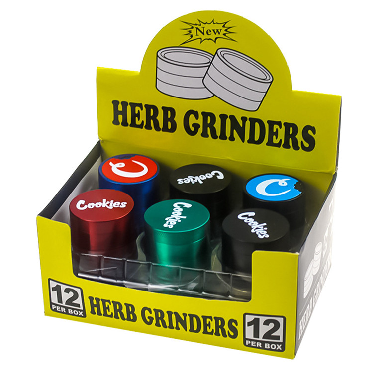 DHL Ship Cookies Grinder California Vape Packaging 4 Layers Zinc Alloy Rainbow Herb Grinders 40*35mm Tobacco Accessories FY2457
DHL Ship Cookies Grinder California Vape Packaging 4 Layers Zinc Alloy Rainbow Herb Grinders 40*35mm Tobacco Accessories FY2457