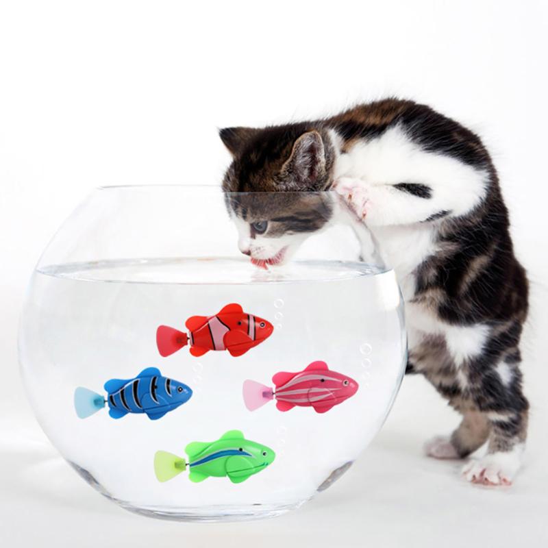 1PCS Battery-Powered Fish Cat Toy Water Activated LED Swimming Fish Toy Cat Toys with Aquatic & Screwdriver for Cats
1PCS Battery-Powered Fish Cat Toy Water Activated LED Swimming Fish Toy Cat Toys with Aquatic & Screwdriver for Cats