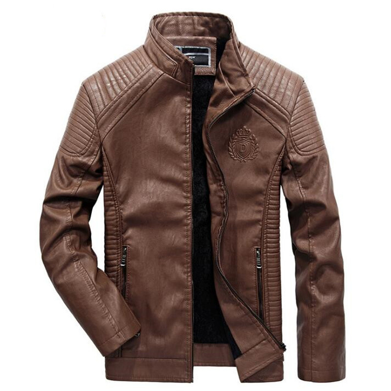 2021 Man with Zipper Pu Masculine Winter Classic Men Leather Jacket From Motorcycle Dpvt, Alcohol
2021 Man with Zipper Pu Masculine Winter Classic Men Leather Jacket From Motorcycle Dpvt, Alcohol