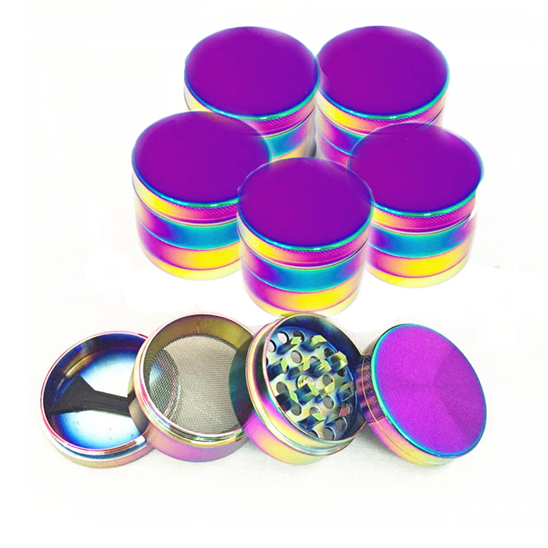 4 Layers Metal Round Tobacco Grinder 4 cm Zinc Magic Color Machine Rainbow Color Grinding Machine Broken Grinding Machine
4 Layers Metal Round Tobacco Grinder 4 cm Zinc Magic Color Machine Rainbow Color Grinding Machine Broken Grinding Machine