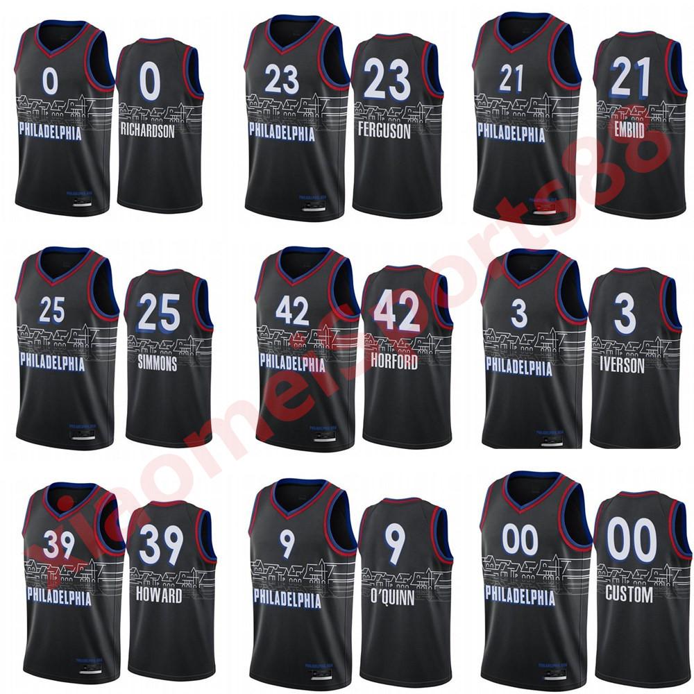 Men Joel Embiid Ben Simmons Allen Iverson Dwight 39 Howard 2020/21 Swingman City Basketball Jersey Icon Edition, As shown in illustration
Men Joel Embiid Ben Simmons Allen Iverson Dwight 39 Howard 2020/21 Swingman City Basketball Jersey Icon Edition, As shown in illustration