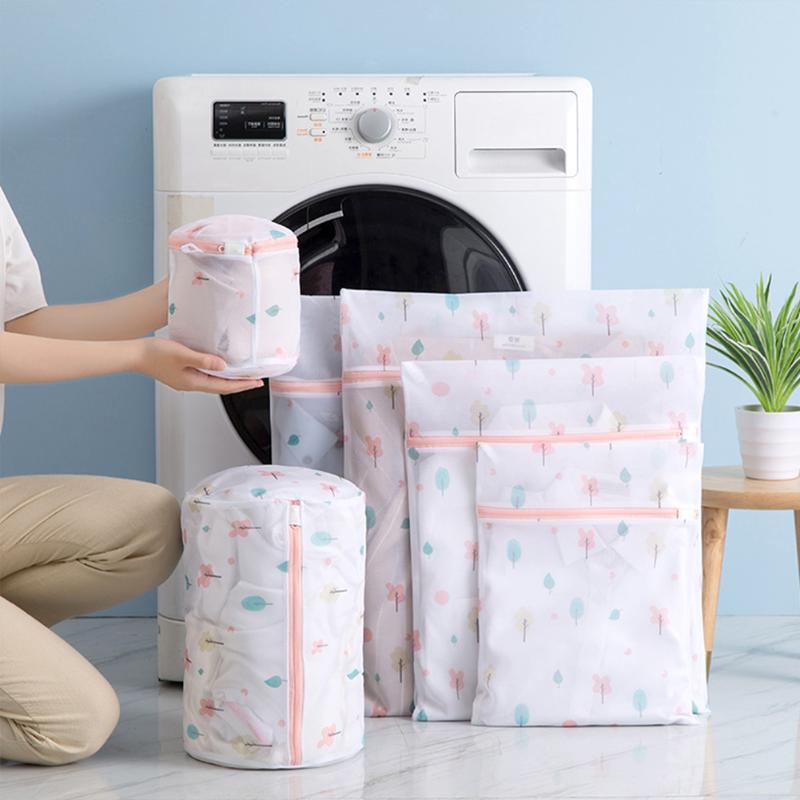 6pcs Printing Zippered Mesh Laundry Bag Polyester Washing Net Bag For Underwear Sock Washing Machine Pouch Clothes Bra Bags
6pcs Printing Zippered Mesh Laundry Bag Polyester Washing Net Bag For Underwear Sock Washing Machine Pouch Clothes Bra Bags