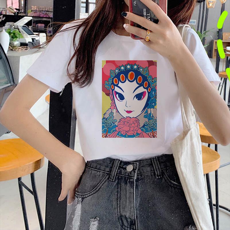 peking opera facial makeup painting t shirt women summer casual harajuku girl print graphic t shirt short sleeve women top, White
peking opera facial makeup painting t shirt women summer casual harajuku girl print graphic t shirt short sleeve women top, White
