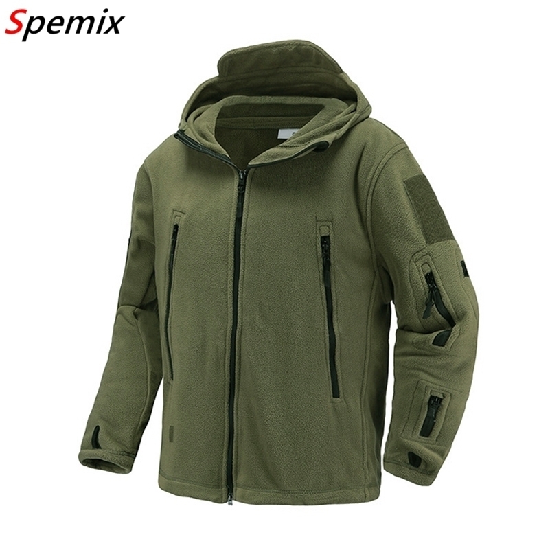 US UK Military Fleece Tactical Jacket Men Thermal Warm Hooded Coat Outdoors Pro Military Softshell Hike Outerwear Army Jackets 201022, Army green
US UK Military Fleece Tactical Jacket Men Thermal Warm Hooded Coat Outdoors Pro Military Softshell Hike Outerwear Army Jackets 201022, Army green