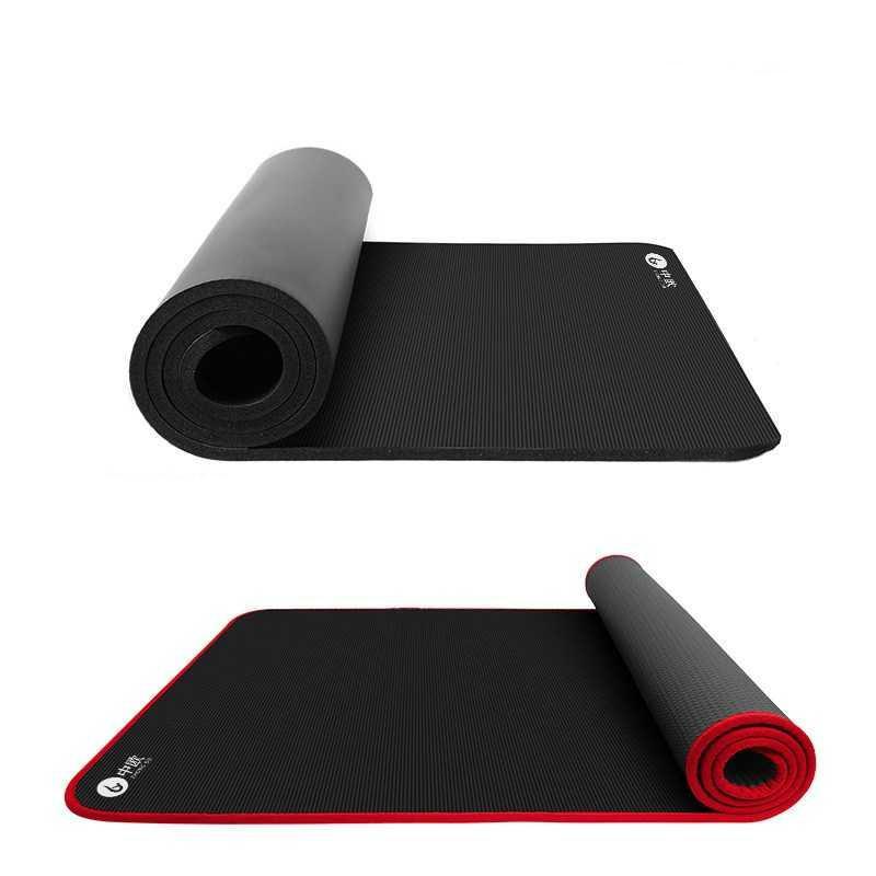 Durable tear resistant men's fitness mat thickened, widened and lengthened antiskid sports yoga mat for home use, Red
Durable tear resistant men's fitness mat thickened, widened and lengthened antiskid sports yoga mat for home use, Red