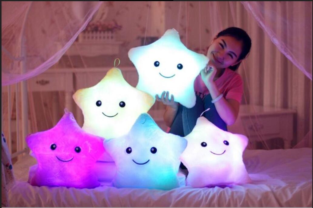 40x35cm LED Flash Light Hold pillow five star Doll Plush Animals Stuffed Toys 40cm lighting Gift Children Christmas Gift Stuffed Plush toy, White
40x35cm LED Flash Light Hold pillow five star Doll Plush Animals Stuffed Toys 40cm lighting Gift Children Christmas Gift Stuffed Plush toy, White