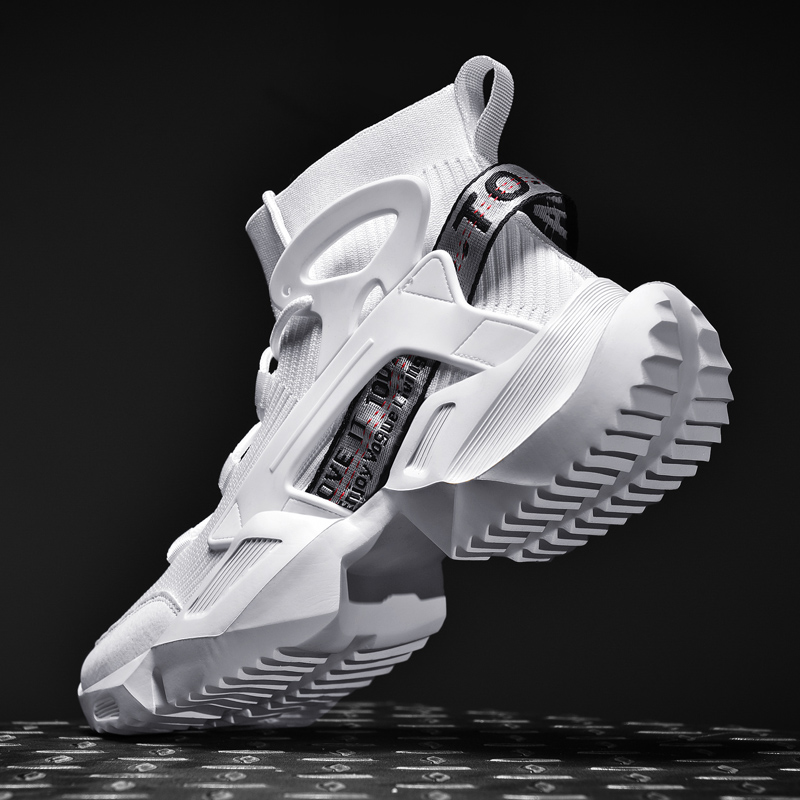 High-top Socks Shoes Chunky Sneakers Men White Trend Street Light Sports Running Shoes Big Size 45 46 Support Drop-shipping, Black
High-top Socks Shoes Chunky Sneakers Men White Trend Street Light Sports Running Shoes Big Size 45 46 Support Drop-shipping, Black
